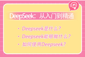 清华出品-deepseek使用手册1.0版